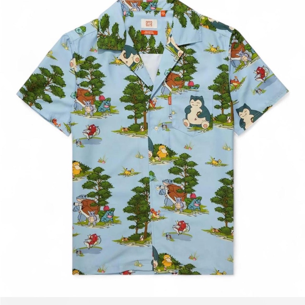 pokémon button up